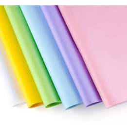 CHRORINE 60 Sheets Easter Tissue Paper Multicolor Wrapping Paper Art Paper Crafts for DIY Easter Birthday Wedding Holiday
