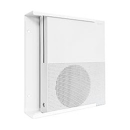Dynas Xbox One S & Xbox One Digital - Wall Mount (White) - Fittings Included - Made In The UK