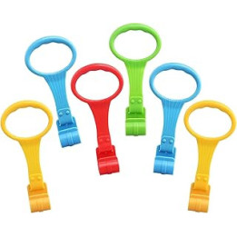 JoyPlus 6PCS Baby Playpen Ring Baby Crib Pull up Rings Baby Bed Stand Up Rings Baby Walking Assistant Baby Walker Baby Crib