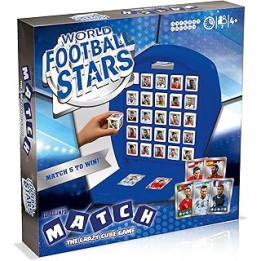 Top Trumps World Football Stars Match The Crazy Cube Game, play with the world’s best football players from Messi, Ronaldo,