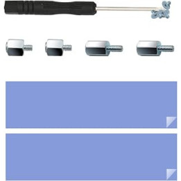 SGTKJSJS M.2 SSD Mounting Screws Kit for Asus/msi Motherboards， with Nvme m2 Cooling pad