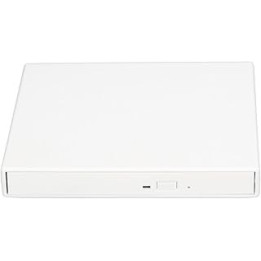 KAKAKE Optical Disc Drive, External CD DVD Writer Portable USB 2.0 Fast Transmission Speed Lightweight Multi-Function Drive