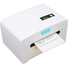 Airshi Thermal Printer, Improved Efficiency Sticker Printer, 80mm Professional Transparent Printing for Express Delivery (UK