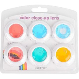 Regun 4/6 Colors Instant Camera - 4/6 Colors Instant Camera Flashlight Flash Filters Set for Fujifilm Instax Mini