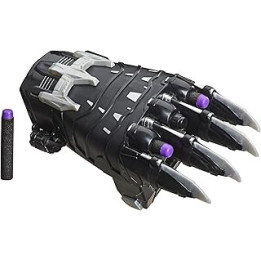 NERF Power Moves Marvel Avengers Black Panther Power Slash Claw NERF Dart-Launching Toy for Kids Roleplay, Toys for Children