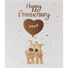 Boofle Cute Anniversary Card Anniversary Card - Anniversary Card for Couple - Anniversary Card for Friends - Happy Anniversary,