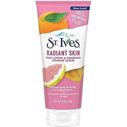 St Ives Scrub Even & Bright 6 oz. Pink Lemon - Orange (2 Pack)