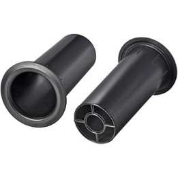 sourcing map 50mm x 122mm Speaker Port Tube Subwoofer Bass Reflex Tube Bass Woofer Box 2pcs