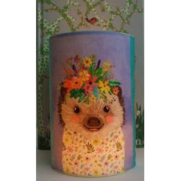 Henrietta Hedgehog- Handmade Nursery Night Light