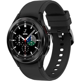 Samsung Galaxy Watch4 Classic Smart Watch, Rotating Bezel, Health Monitoring, Fitness Tracker, Bluetooth, 42mm, Black (UK