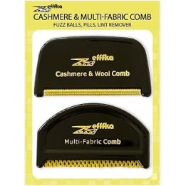 ZEFFFKA mere Fine Wool Clothes Sweater Multi-Fabric Garments De-Pilling De-Fuzzing Comb Lint Fuzz Balls Remover Pills Cleaner