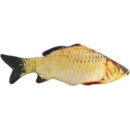 Hztyyier Realistic Fake Fish, Soft Fish Cushion Pillow Carp Plush Pillow, Pillow Gift Stuffed Animal Toy (40cm)