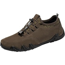 2024 New- Christmas Toe Bottom Soft Fashion Shoes Breathable Lace Up Men Round Casual Sport Men's Sneaker for Men Basketball
