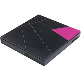 Ecverbyh USB External Optical Drive USB3.0+TYPE-C DVD CD Player Support SD Card U Disk for PC Laptop Netbook
