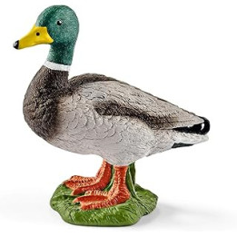 SCHLEICH 13824 Drake Farm World Toy Figurine for children aged 3-8 Years