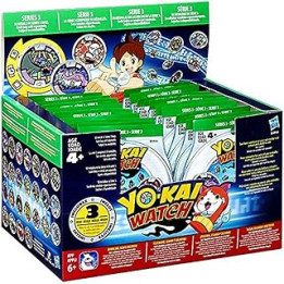 Case of 24: Yo-Kai Watch Blind Bag Series 3 Medals Mystery Box