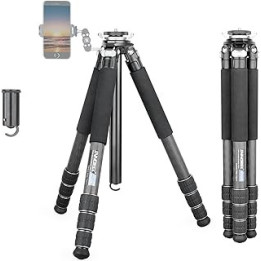 Carbon Fiber Tripod-INNOREL GT324C Professional Compact Portable Tripod for Digital DSLR Camera Heavy Duty Camera Stand Support