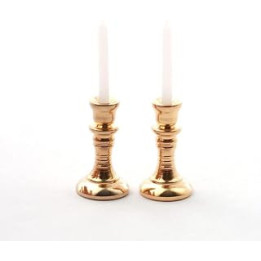 The Dolls House Emporium Candlesticks & Candles, 2 pcs