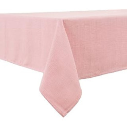 BALCONY & FALCON Rectangle Tablecloth, Wrinkle Resistant and Water Proof Table cloth, Decorative Linen Fabric Tablecloths for
