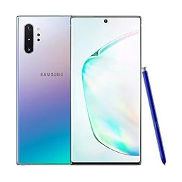 Samsung Galaxy Note10+ 5G Mobile Phone Sim Free Smartphone - Aura Glow, (UK Version)