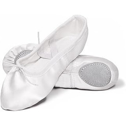 Ballet Shoes Split Sole Dance Shoes Yoga Shoes Ballet Pumps Slippers Gymnastics Flats for Girls Adults