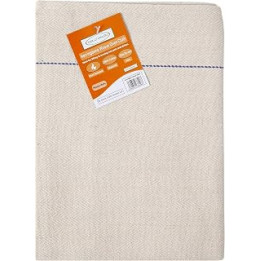 Molly Malou PACK OF 10, 100% Cotton Herringbone Heat Resistant Professional Kitchen Catering Weave Oven Cloth 50x76 cm