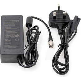 HangTon Hirose 4 Pin AC DC Power Supply Adapter 12V/4A for Sound Devices 702T 688 552 MixPre Zoom F4 F8 Recorder ZAXCOM (UK)