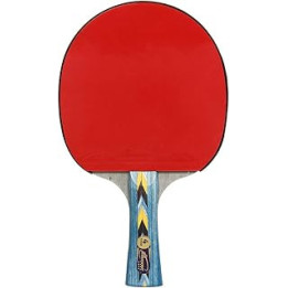 ANSNOW 4 Stars Ping Pong Paddle,5 Layers of Wood,Comfortable Handle,1 Table Tennis Bat Fashion/As Shown/A