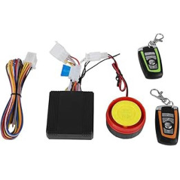 125dB Motorcycle Anti-theft Alarm System, Motorcycle Sound and Light Anti-theft Alarm, Support Remote Control Engine Start for
