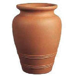 JAR IN TERRACOTTA FOR PLANTS AND FLOWERS, HEIGHT CM. 13,5, DIAMETER CM. 20. MADE IN ITALY GARDENING POT POTTERY