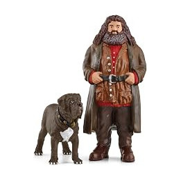 schleich 42638 Hagrid and Fang, from 6 years WIZARDING WORLD - Figurine, 8 x 11.5 x 13 cm