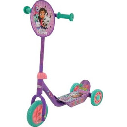 MV Sports M004864 Gabbys Dollhouse Tri Scooter, Multicoloured, 57cm x 35cm x 67cm