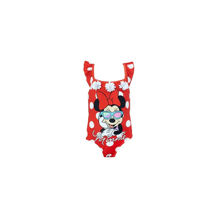 Girls Minnie Mouse Swimsuit