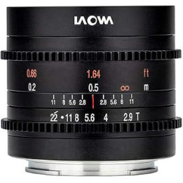 Venus Laowa 9mm T2.9 Zero-D Ultra Wide-Angle Cine Lens for Fuji X Mount Camera