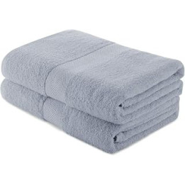 Charles Wilson Cotton Towel Set 500gsm (2 Hand Towels, Slate Blue (0120))