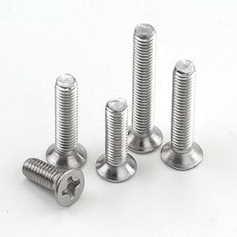 10-40pcs M3 M4 M5 M6 Cross Flat Head Laptop Machine Screw Screws Stainless Steel For Computer Notebook (Color : 16mm_M6 10pcs)