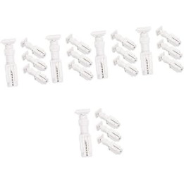 Hoement 20 Pcs Shutter Installation Code Curtain Accessories Curtain Rod Bracket Curtain Brackets Curtain Louver Mounting