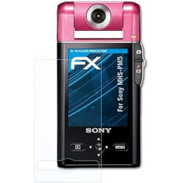 atFoliX Screen Protection Film compatible with Sony MHS-PM5 Screen Protector, ultra-clear FX Protective Film (3X)