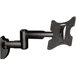 LCD503A Universal 23"-42" LCD Wall Mount Bracket Articulate Arms Mount Size 200x200 Max 30KG - Black