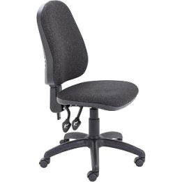 Office Hippo Small Office Chair without Arms,Computer Desk Chair with High Curved Back,Swivel Office Chair+Adjustable
