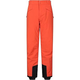 Orbit Stretch Mens Ski Pants - Waterproof Winter Salopettes, Recco Reflectors Dark Grey