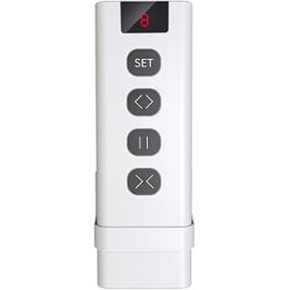 Bakemoro 9 Channel RF433 Remote Control for WiFi Curtain Switch Roller Blinds Module Battery Powered Curtain Accessories Emitter
