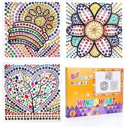 Diamond Painting Arts and Crafts for Kids Ages 7 8 9 10 11 12 Suncatcher Gem Cool 7 Year Old Birthday Girl Gifts Idea Presents