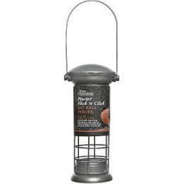 Tom Chambers Pewter Flick 'n' Click Fat Ball Feeder